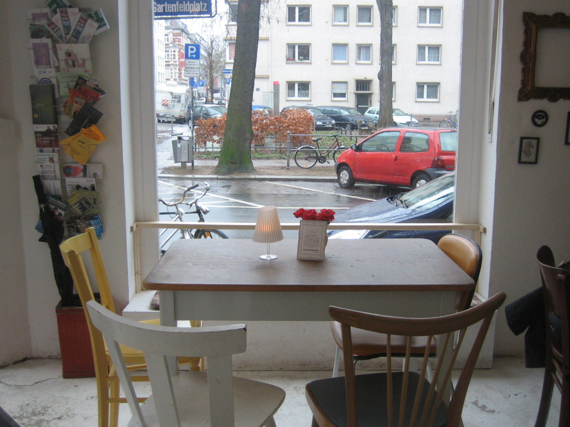 Café Annabatterie am Gartenfeldplatz in der Mainzer Neustadt - Foto: gik