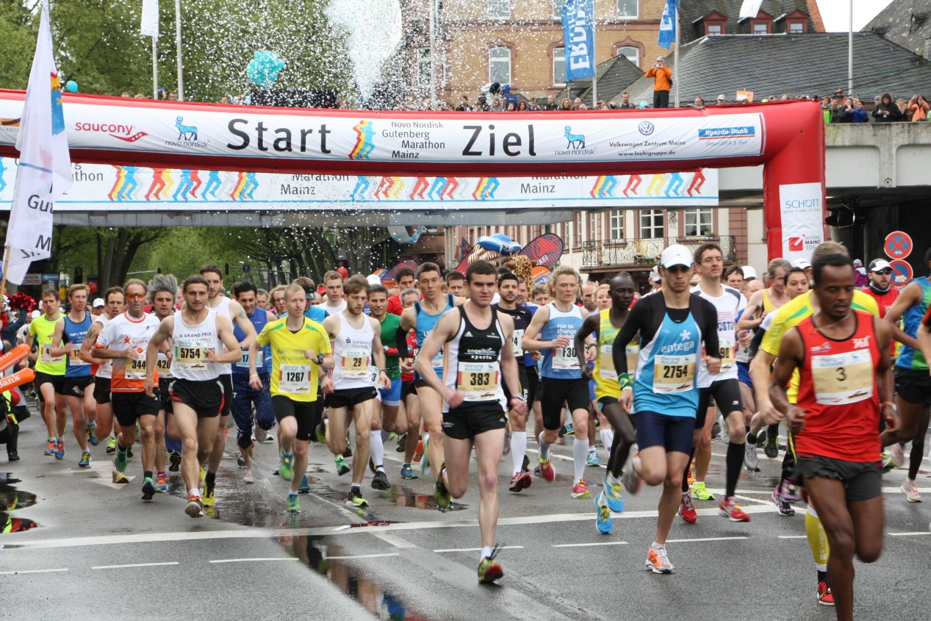 Start beim Gutenberg Marathon 2013 - Foto: Stadt Mainz