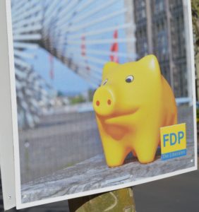 Eine Spar-Koalition wird das neue Kenia-Bündnis eher nicht - die FDP warb in früheren Wahlkämpfen gerne ,al mit einem Sparschwein. - Foto: gik 