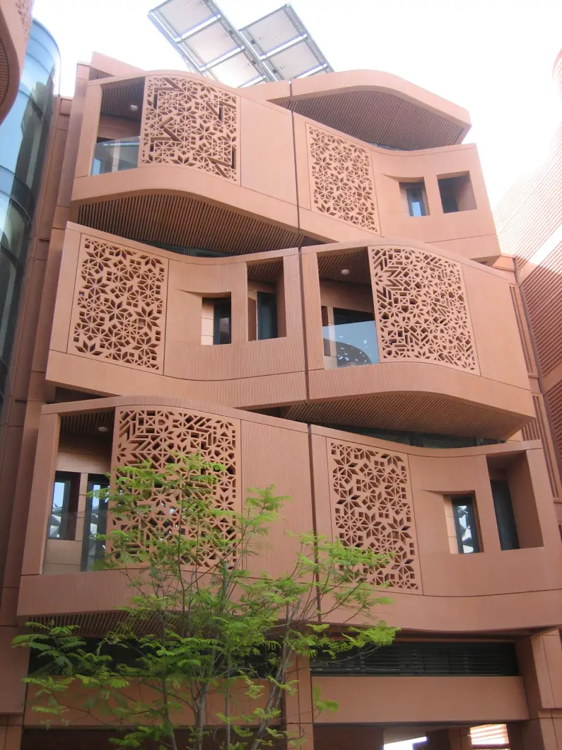 Haus in Ökostadt Masdar City bei Abu Dhabi