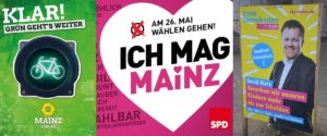 Wahlplakate von Grünen, SPD und FDP - kommt jetzt die Ampel 3.0? - Foto: gik