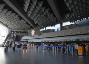 Terminal 1 reicht derzeit aus: Die Passagierzahlen brachen um mehr als 96 Prozent ein. - Foto: gik