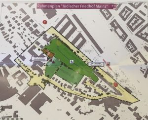 Pläne für die Aufwertung des alten jüdischen Friedhofs in Mainz Am Judensand. - Foto: gik
