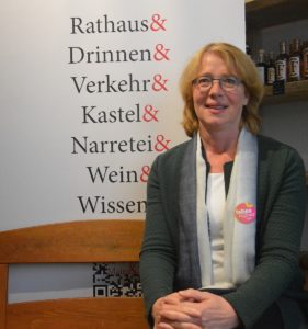 Die grüne OB-Kandidatin Tabea Rößner auf der Interviewbank von Mainz&. - Foto: gik