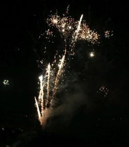 Feuerwerk Silvester 2019 auf der Hechtsheimer Höhe. - Foto: gik
