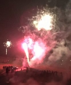 Weniger Feuerwerk als in den Vorjahren gabs an Silvester 2019-2020 in Mainz. - Foto: gik