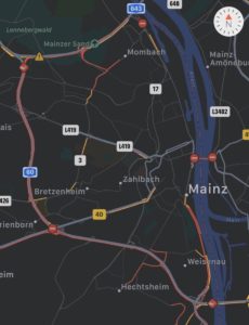 Heftige Staus rund um Mainz auf den Autobahnen wegen der Sperrung der Theodor-Heuss-Brücke. - Foto: Gerd Schreiner