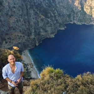 Anil İlerigider im Urlaub in seiner türkischen Heimat. - Foto: Anil