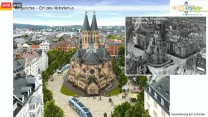 Die Citybahn rund um die Ringkirche in Wiesbaden. - Visualisierung: Jan Schlotter