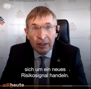 PEI-Präsident Klaus Cichutek sieht in der ungewöhnlichen Häufung von Thrombosen ein Risikosignal. - Foto: gik 