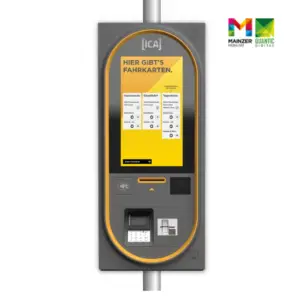 So werden die neuen bargeldlosen Ticketautomaten in den Mainzer Straßenbahnen aussehen. - Foto: Mainzer Mobilität