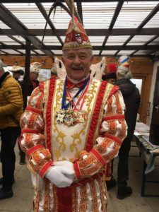 Der Ahrweiler Karnevalsprinz Prinz Mathias I. im Januar beim Ordensempfang in Mainz. - Foto: gik