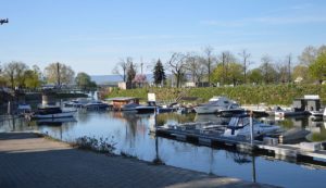 Der Mainzer Winterhafen ist ein Yachthafen, der genau gegenüber der Mainmündung liegt. - Foto: gik