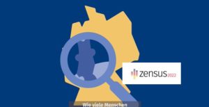 Deutschland unter der Lupe: Der Zensus 2022 steht bevor. - Grafik: zensus2022.de