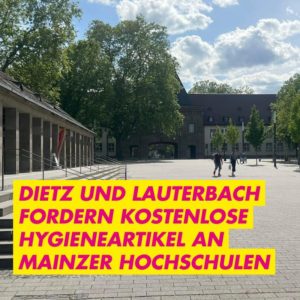 Die FDP in Mainz will kostenlose Hygieneprodukte an allen Hochschulen. - Foto: FDP Mainz