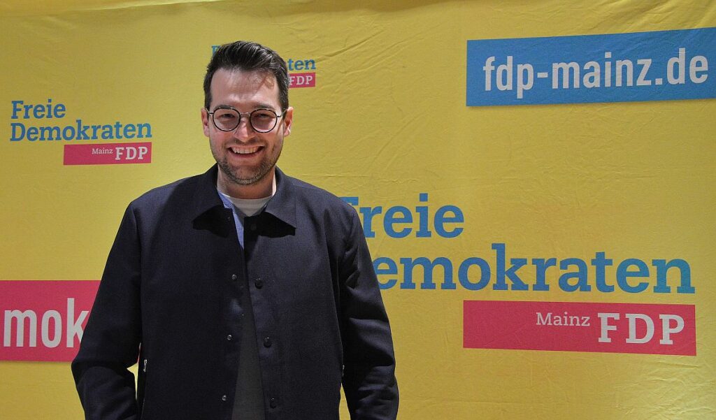 OB-Wahl in Mainz, FDP: Marc Engelmann mit 95,3 Prozent zum Kandidaten ...
