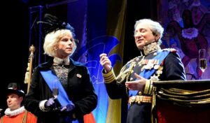 Legendäre Nummer: Johannes Bersch und Martin Krawietz gaben 2023 das britische Königspaar Charles & Camilla. - Foto: gik