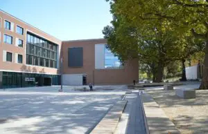Das neue Leibniz-Zentrum für Archäologie im März 2023. - Foto: gik