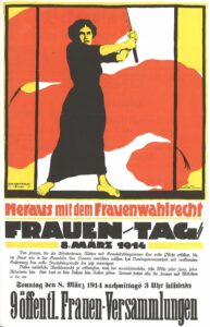Historisches Plakat zum Internationalen Frauentag 1914. - Foto: DGB