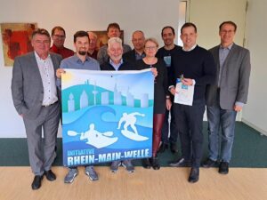 Besuch der Initiative Welle-Rhein-Main im Mainzer Rathaus im Januar 2024. - Foto: INI Rhein-Main-Welle