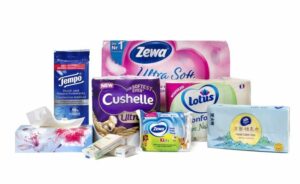 Essity-Produkte im Bereich Hygiene: Die Marken Tempo und ZEWA gehören zu dem schwedischen Unternehmen. - Foto: Essity