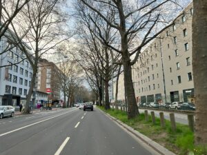 Die Rheinallee in der Mainzer Neustadt wird kommende Woche erneut zum Nadelöhr. - Foto: gik