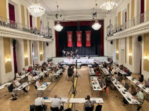 Sitzung des Mainzer Stadtrats im Juli 2024 - nach der Kommunalwahl. - Foto: gik