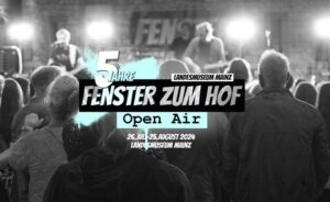 Logo des Festivals "Fenster zum Hof": Das Open Air feiert 5. Jubiläum! - Foto: Musikmaschine via Facebook