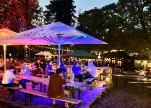 Kehraus am letzten Sonntag: Viele Besucher blieben wegen Gewittern und Regen zuhause. - Foto: gik