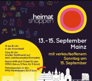 Unter dem Motto "Heimat shoppen" findet am 15. September ein verkaufsoffener Sonntag in Mainz statt. - Foto: IHK Rheinhessen