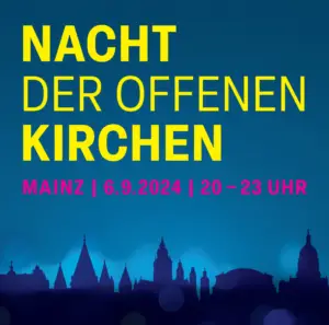 Die 9. Nacht der Offenen Kirchen in Mainz findet an diesem Freitag, dem 6. September 2024 statt. - Foto: EKHN