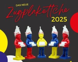 Das Zugplakettcher 2025 ehrt die Plakettenverkäufer. - Foto: MCV