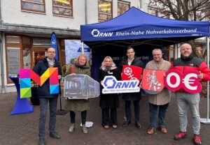 Ankündigung des ersten 0-Euro-Samstags auch für Budenheim. - Foto: RNN