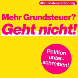 Die FDP im Mainzer Stadtrat hatte die geplante Grundsteuer-Anhebung seit Wochen scharf kritisiert. - Grafik: FDP Mainz  