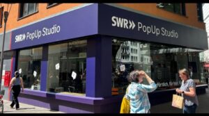 Das SWR PopUp-Studio in der Mainzer Innenstadt: Sieben Wochen "Nah bei de Leut". - Foto: Mainz&