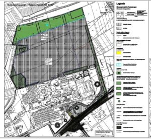 Der Bebauungsplan B146 Medienpark, erstellt in den 90er Jahren. - Foto: ÖDP Mainz