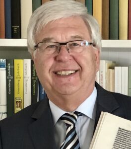 Stephan Füssel, langjähriger Professor für Buchwissenschaften in Mainz. - Foto: Shessels via Wikimedia Commons