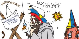 Was eh Glick….Biancas Blick auf Mainz: Die Karikatur bei Mainz&!