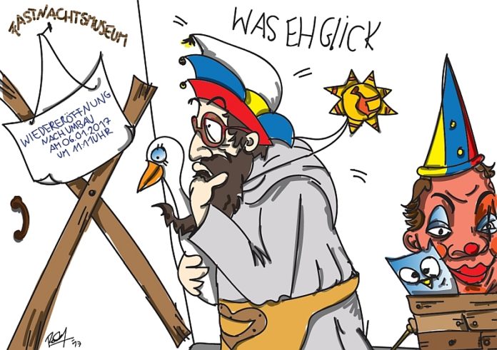 Was eh Glick….Biancas Blick auf Mainz: Die Karikatur bei Mainz&!