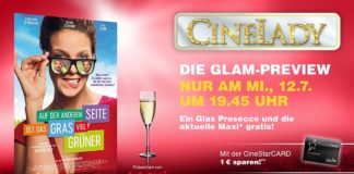 CineLady am 12. Juli 2017 mit „Auf der anderen Seite ist das Gras viel grüner“