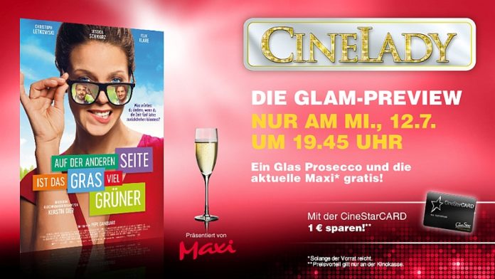 CineLady am 12. Juli 2017 mit „Auf der anderen Seite ist das Gras viel grüner“