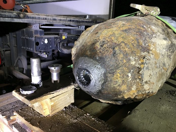 „Schlimmste Bombe, die ich je gesehen habe“ – Bombe am Zollhafen in Mainz nach drei Stunden entschärft