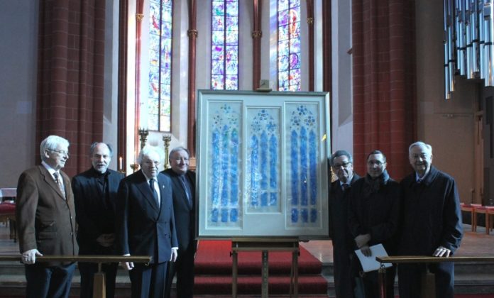 St. Stephan: Bistum Mainz zeigt Entwürfe für Chagall-Fenster