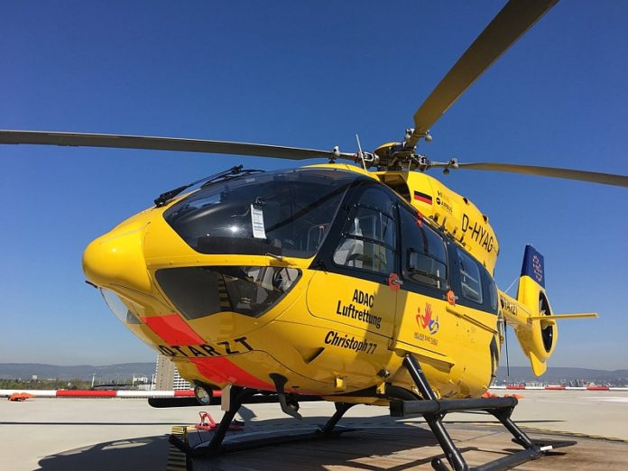 Neuer Christoph77: Moderner, leiser, kann blind durch Wolken fliegen – Neuer Rettungshubschrauber an der Mainzer Uniklinik vorgestellt