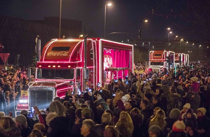 Mainz&-Adventskalender Türchen 3: Coca Cola Trucks kommen zur Parade nach Mainz