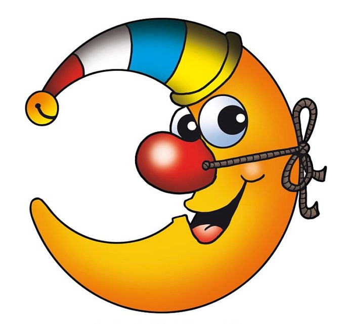 Fastnachts Mond neu 2016 kleiner - Grafik MCV Wilinski