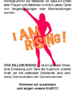 Flyer One Billion Rising