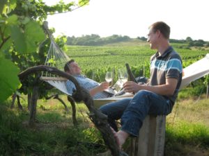 Die Brüder Stefan und Christian Braunewell machen nicht nur ausgezeichnete Weine, sondern haben jetzt auch ein ausgezeichnet nachhaltiges Weingut. - Foto: Braunewell