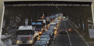 173 Unterschriften für mehr Ruhe in der Rheinallee – Eder will Tempo 30 ausweiten