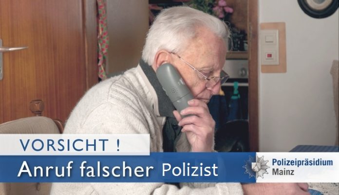 „Wenn jemand am Telefon Geld verlangt – auflegen!“ – Anrufe durch falsche Polizeibeamte haben dramatisch zugenommen – Polizei warnt vor Betrugsmasche